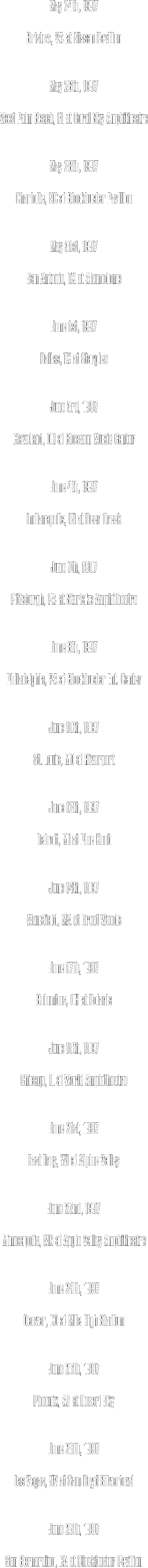 [Tour Dates]